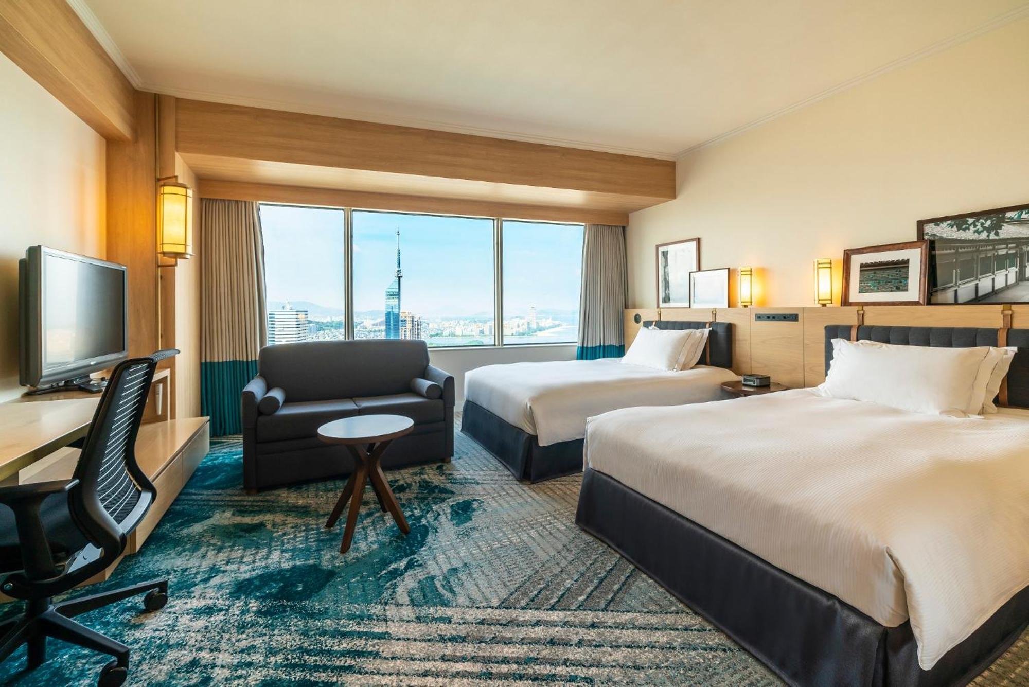 Hilton Fukuoka Sea Hawk Hotel Ngoại thất bức ảnh